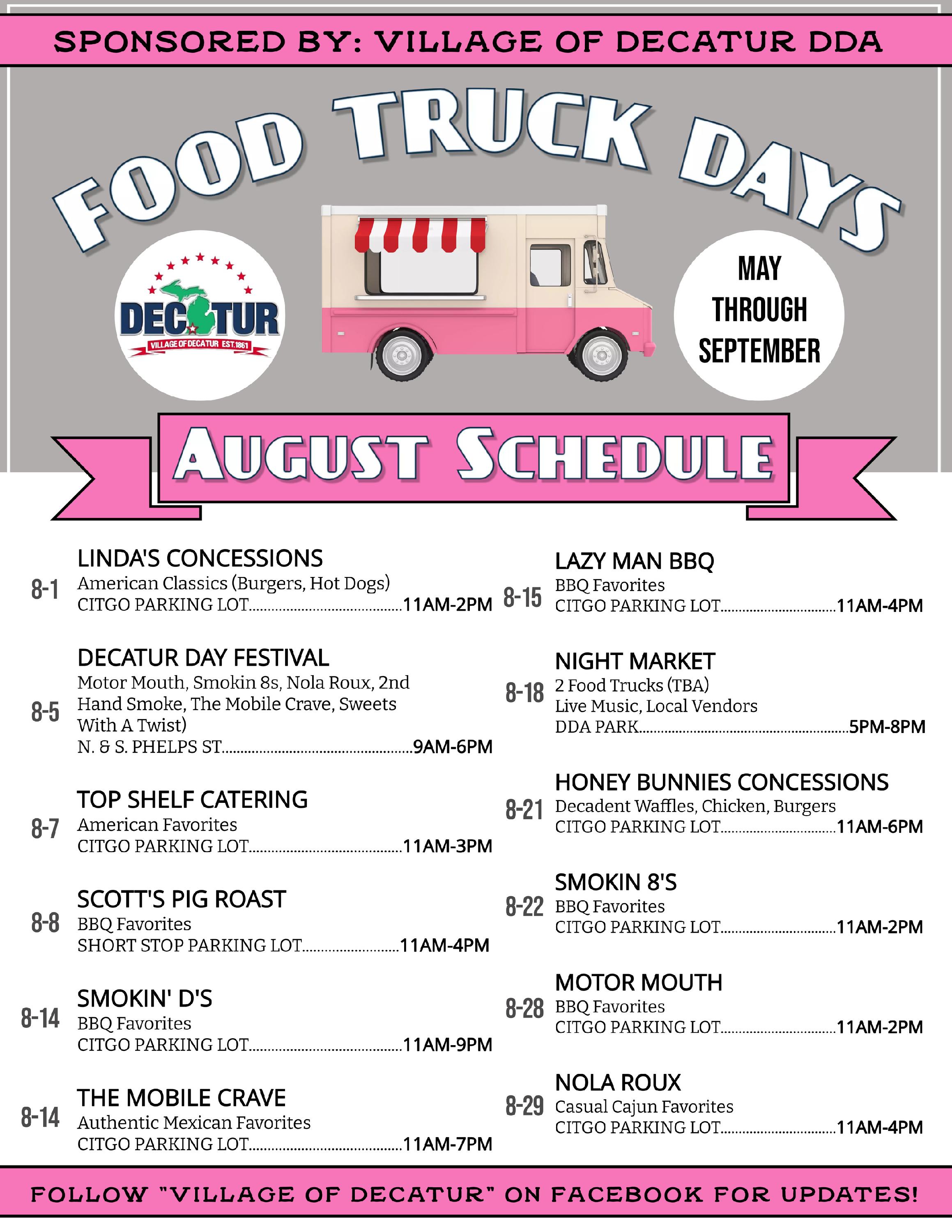 August Food Truck Schedule (1)